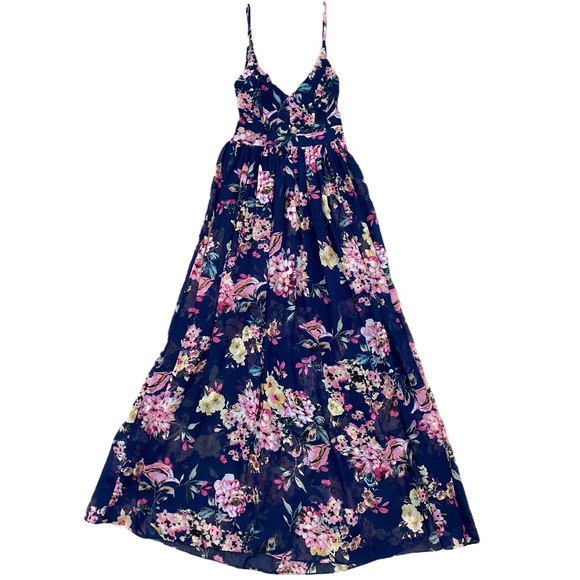 FSL Floral Backless Dress - Picture 7 of 11